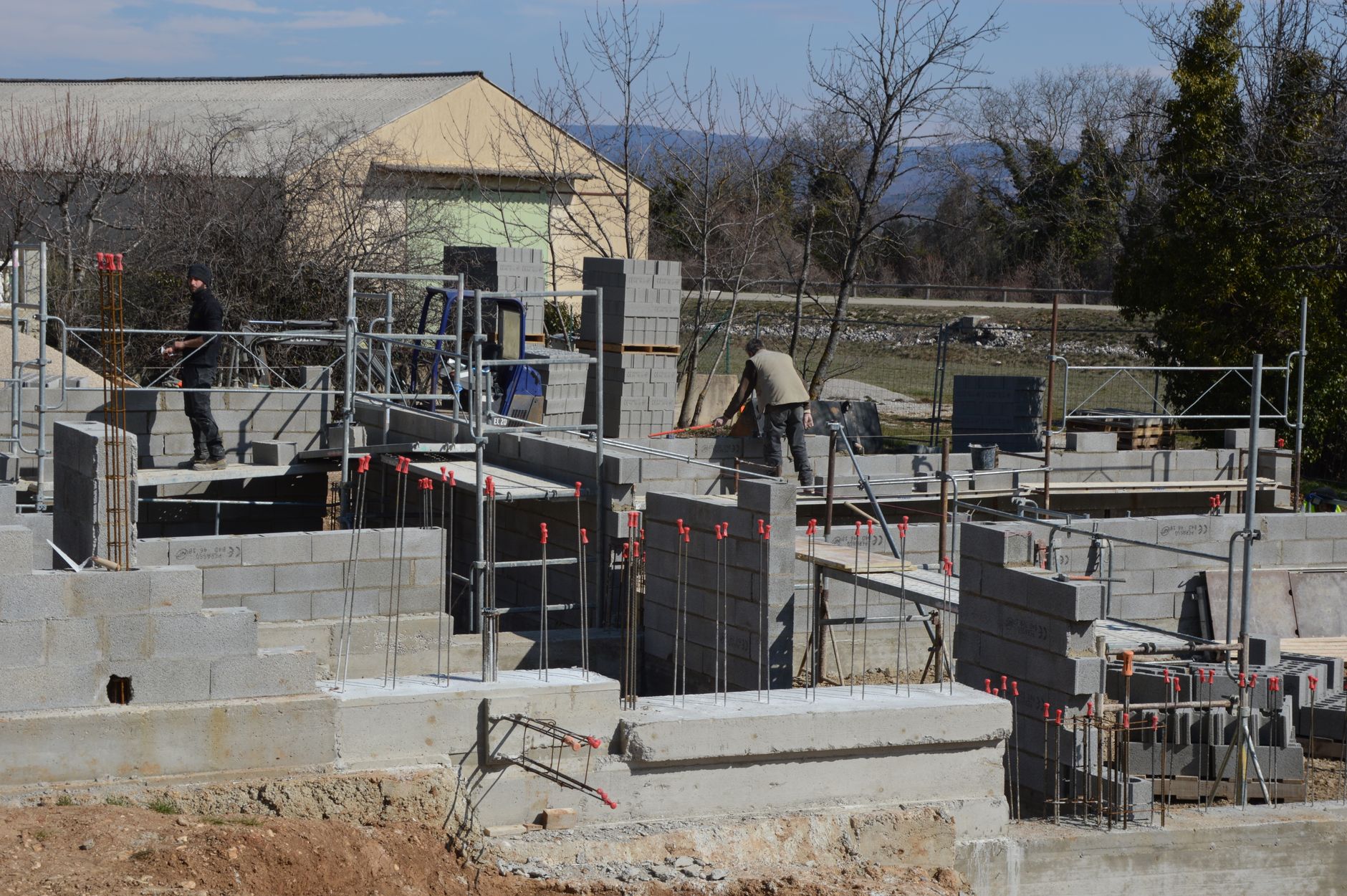 Chantier maçonnerie Grasse